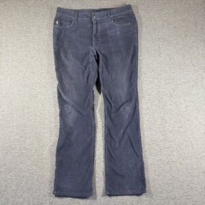 Stio Corduroy Pants Mens Size 34 Navy Blue 32" Inseam